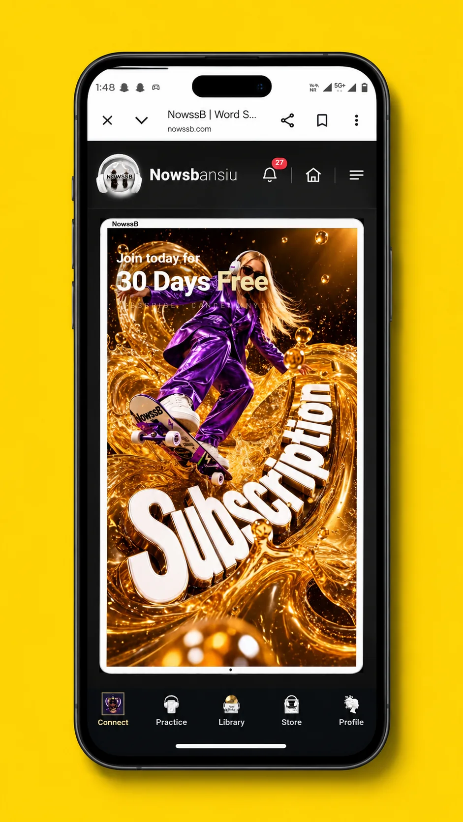 30 Days Free subscription